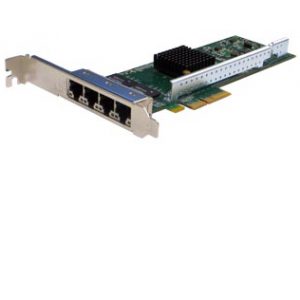 PE2G4I80L Quad port PCI Express Gigabit NIC