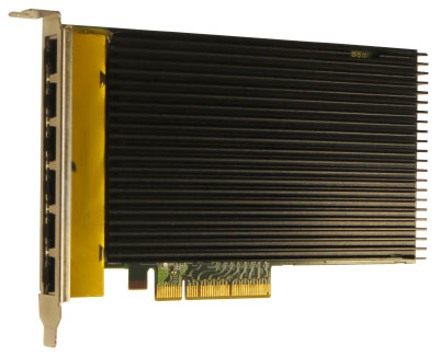 1 Gigabit Ethernet Card - pe2g6i35 6 ports